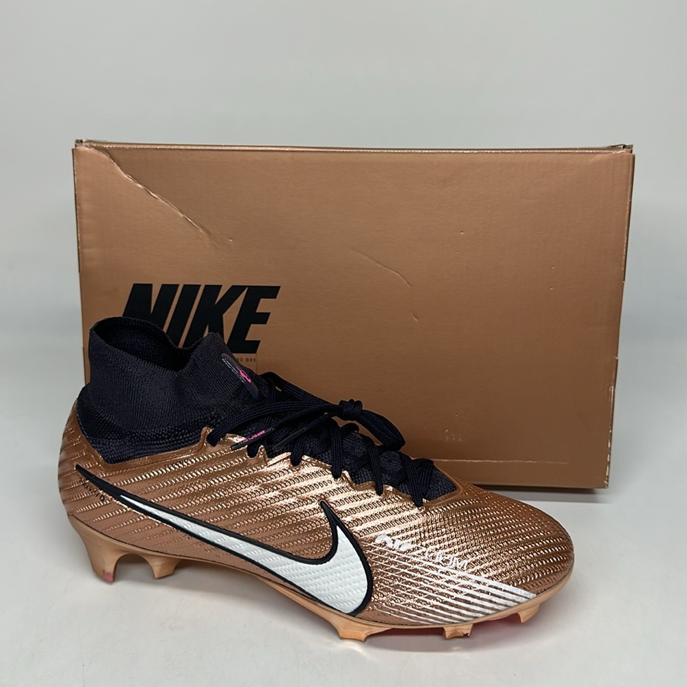 New Men’s Nike Zoom Superfly 9 Elite FG Generation Pack Copper Soccer Cleats NIB
